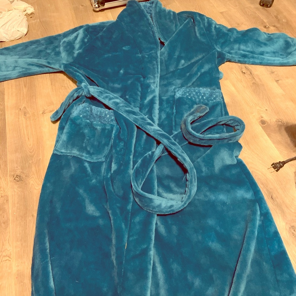 Blue Velvet robe